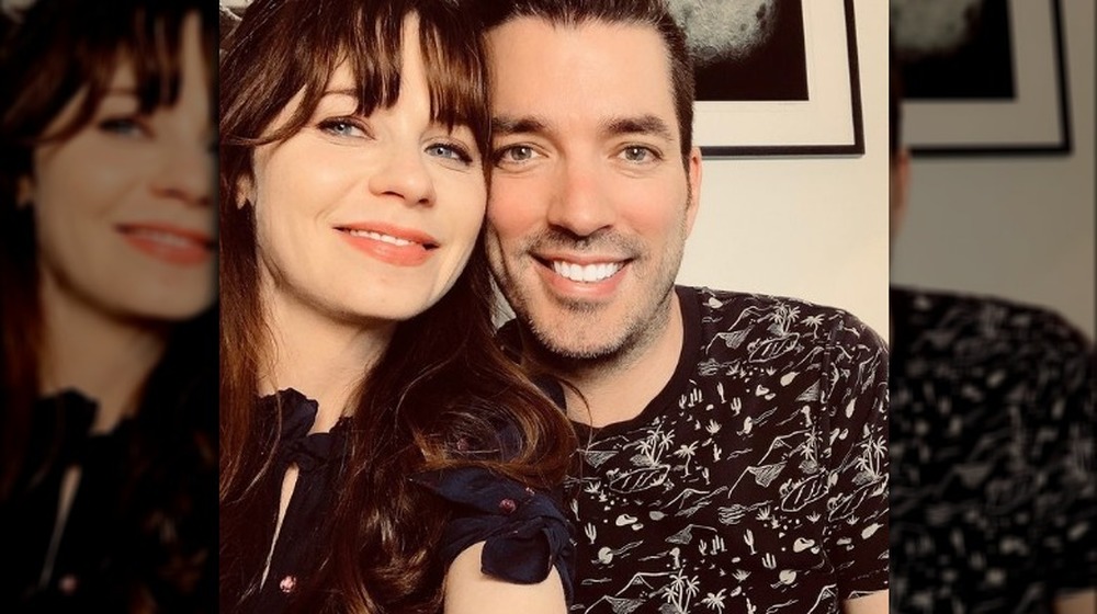 Zooey Deschanel and Jonathan Scott