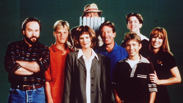 The Home Improvement cast posing