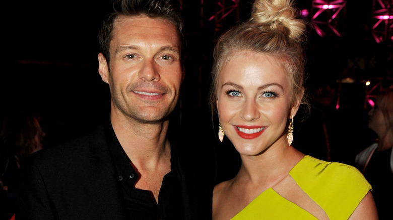 Ryan Seacrest and Julianne Hough 