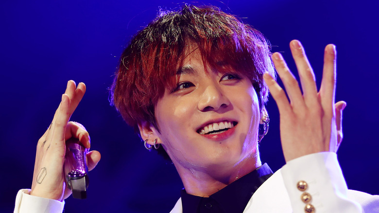 BTS Member Jungkook smiling