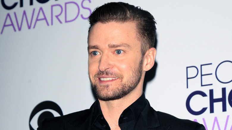 Justin Timberlake smiling