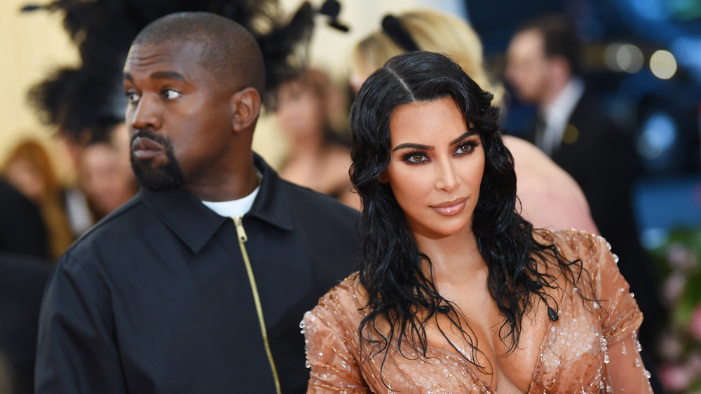 Kanye West and Kim Kardashian at the Met Gala 