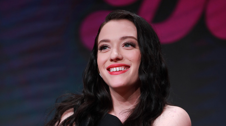 Kat Dennings promoting Dollface