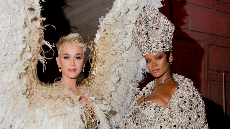 Katy Perry and Rihanna at the Met Gala