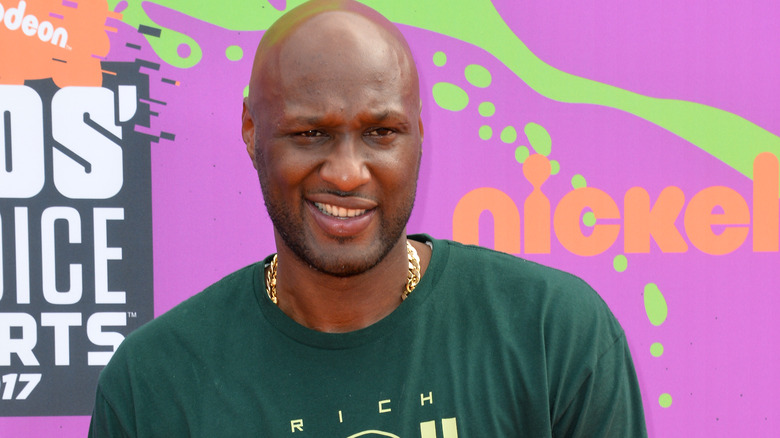 Lamar Odom green shirt