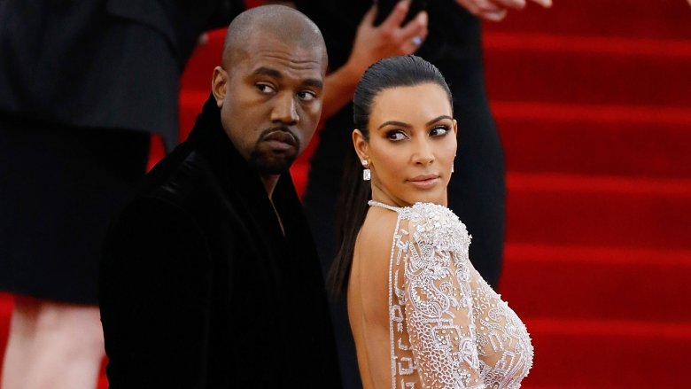 Kanye West and Kim Kardashian at the Met Gala