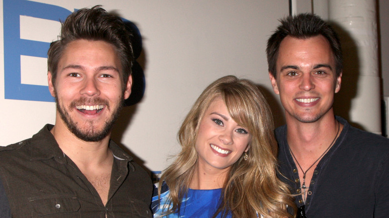 Scott Clifton, Kim Matula, and Darin Brooks