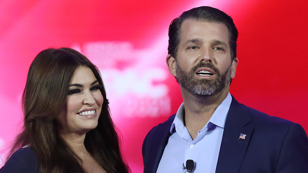 Kimberly Guilfoyle and Donald Trump Jr