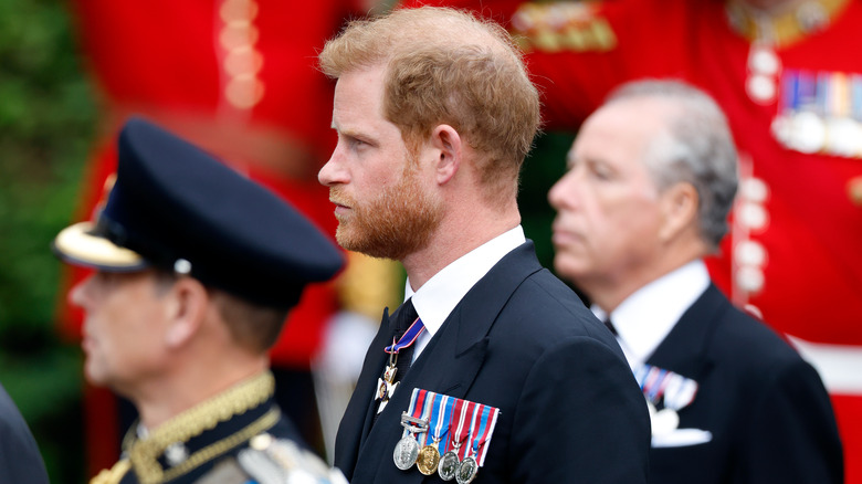 Prince Harry in his morning suit