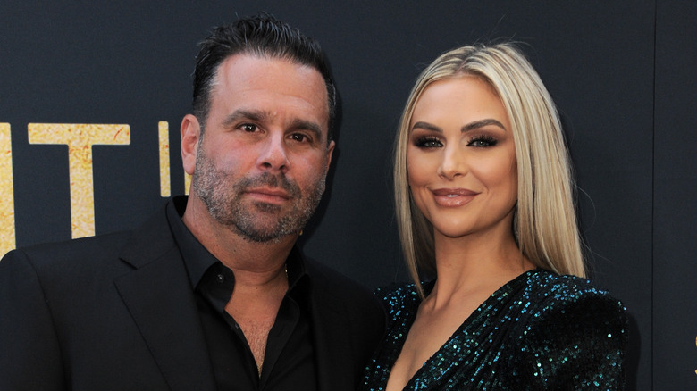 Randall Emmett and Lala Kent posing together 