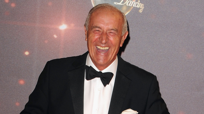 Len Goodman laughing