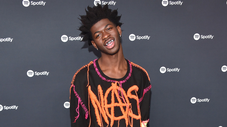 Lil Nas X on the red carpet