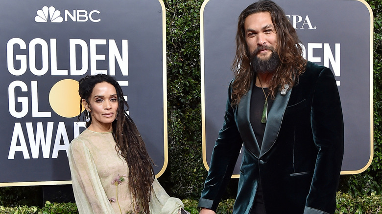 Lisa Bonet and Jason Momoa