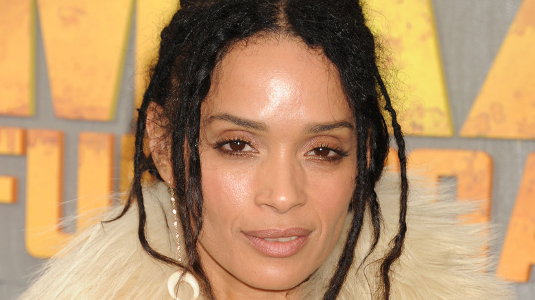 Lisa Bonet posing on red carpet