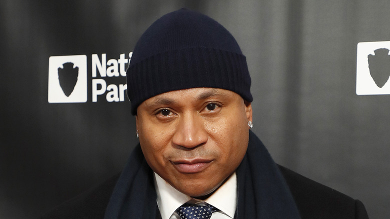 LL Cool J wearing a beanie 