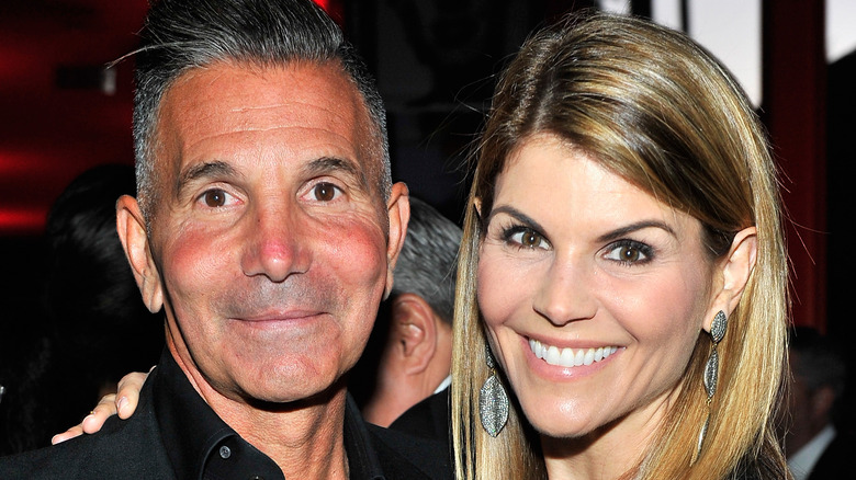 Lori Loughlin and Mossimo Giannulli smiling