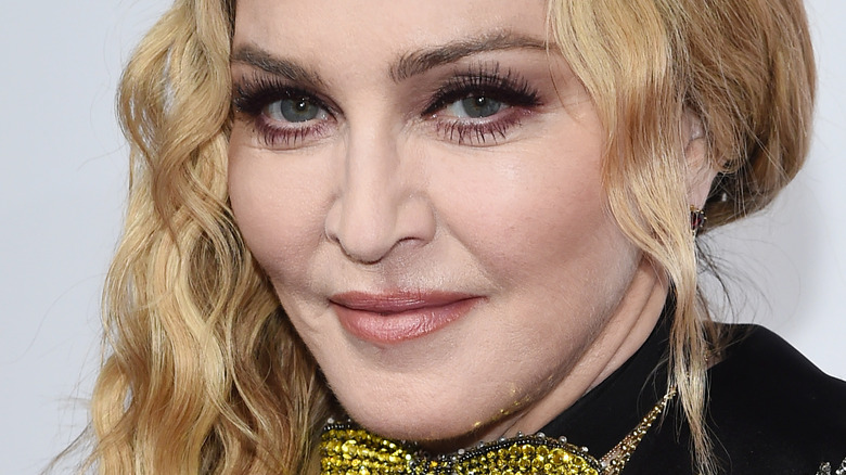 Madonna on the red carpet