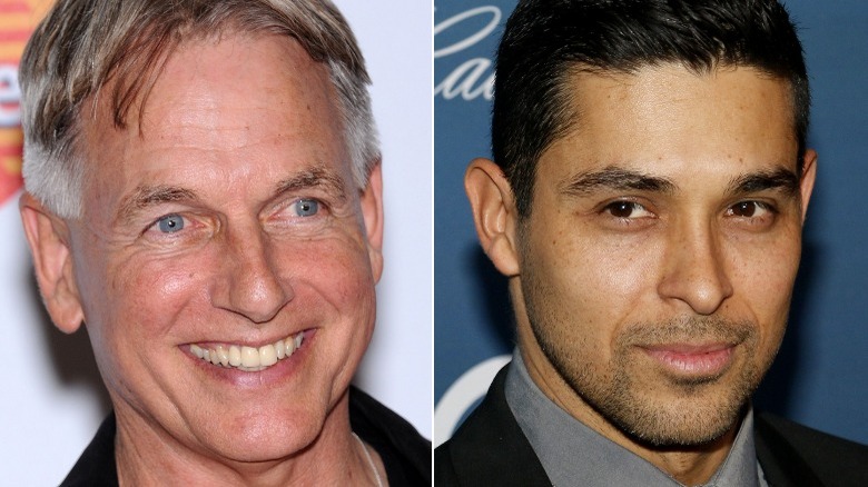 Mark Harmon in 2018 and Wilmer Valderrama in 2019.