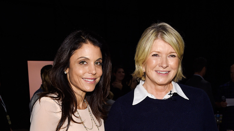 Bethenny Frankel and Martha Stewart