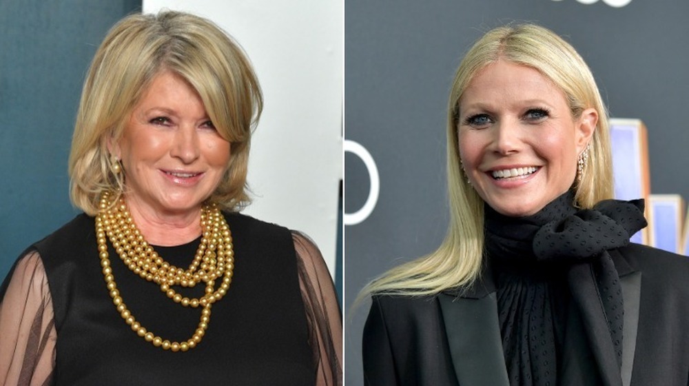 Martha Stewart and Gwyneth Paltrow at events 