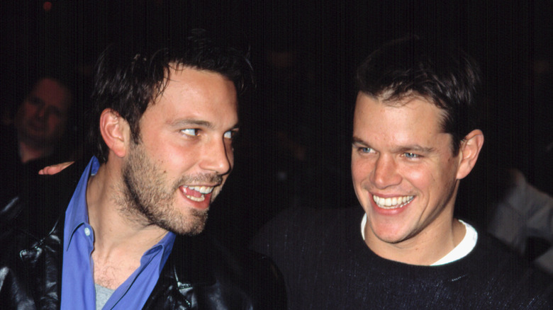 Ben Affleck and Matt Damon smiling