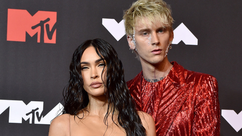 Megan Fox and MGK glammed up