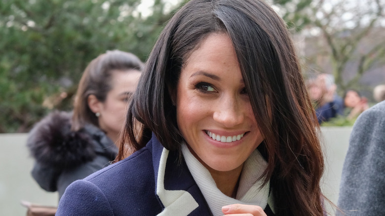 Meghan Markle long hair