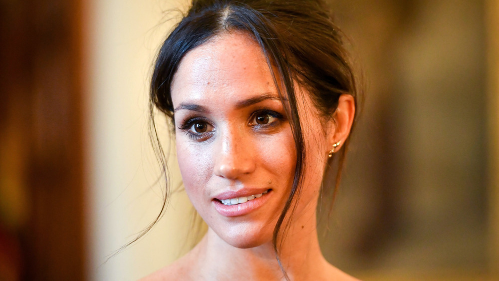 Meghan Markle smiling