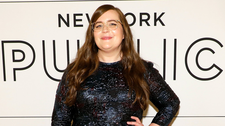 Aidy Bryant attending the 2019 New York Public Radio Gala