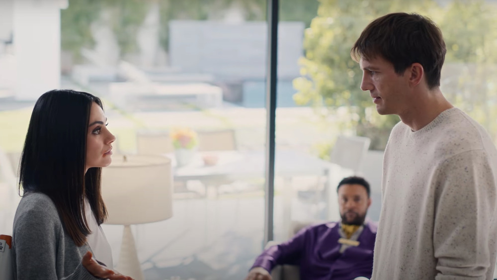 Mila Kunis and Ashton Kutcher in Cheetos ad with Shaggy