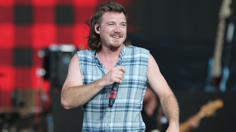Morgan Wallen performs during the "Can't Say I Ain't Country" Tour