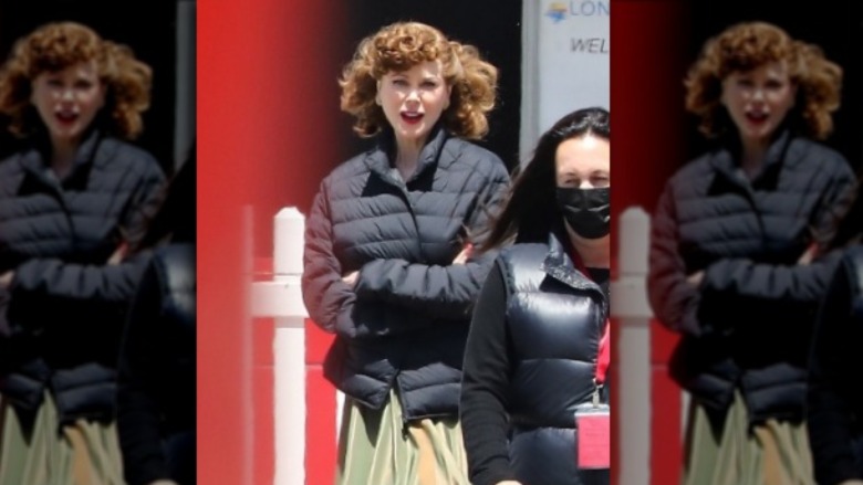 side by side of Nicole Kidman and Lucille Ball