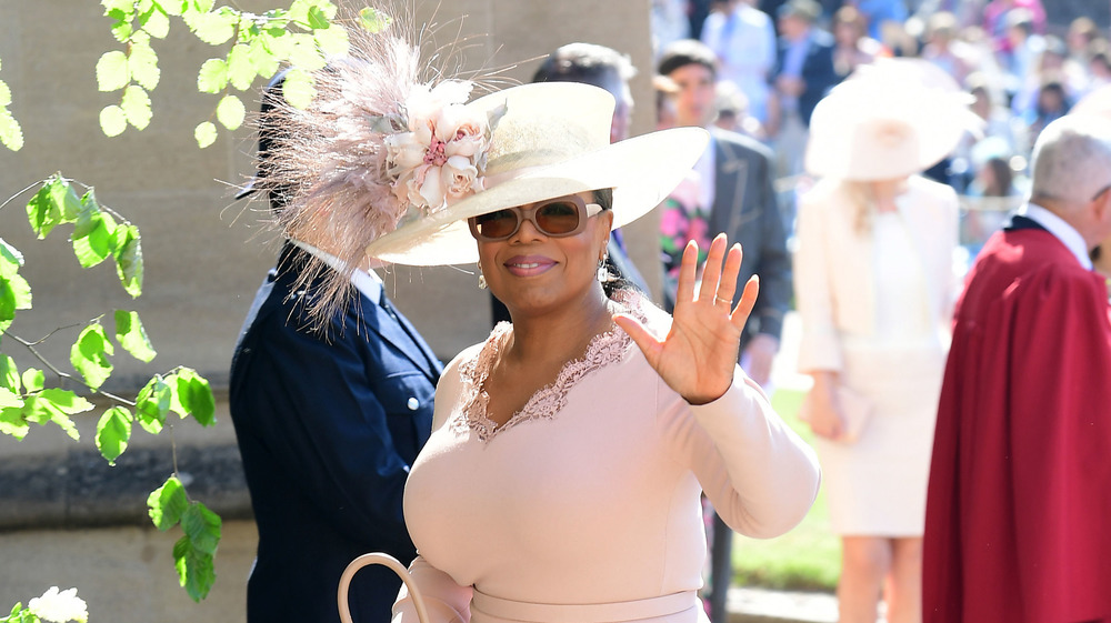 Oprah at royal wedding