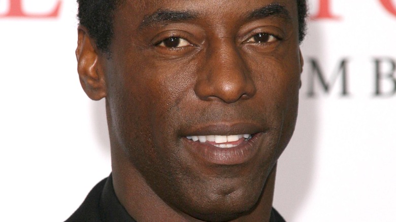 Isaiah Washington smiles on the red carpet