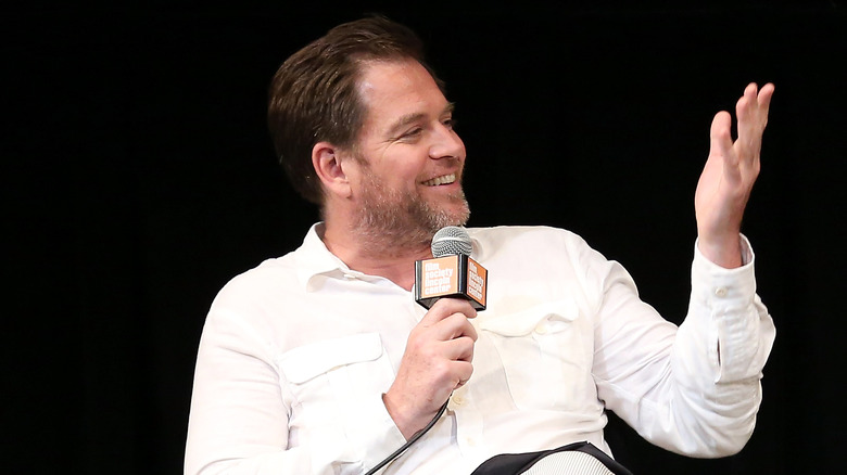 Michael Weatherly speaks on stage during the Q&A following the "Last Days Of Disco" 20th anniversary screening