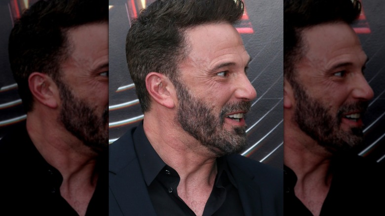 Ben Affleck smiling