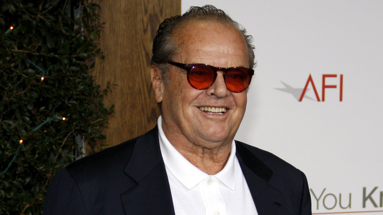 Jack Nicholson on the red carpet