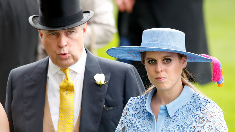 Prince Andrew and Princess Beatrice