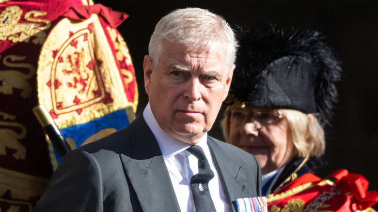 Prince Andrew at an event