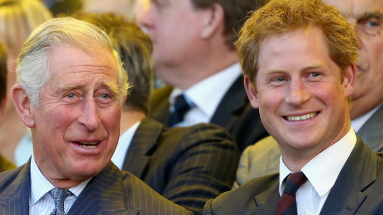 Prince Charles and Prince Harry at Invictus Games