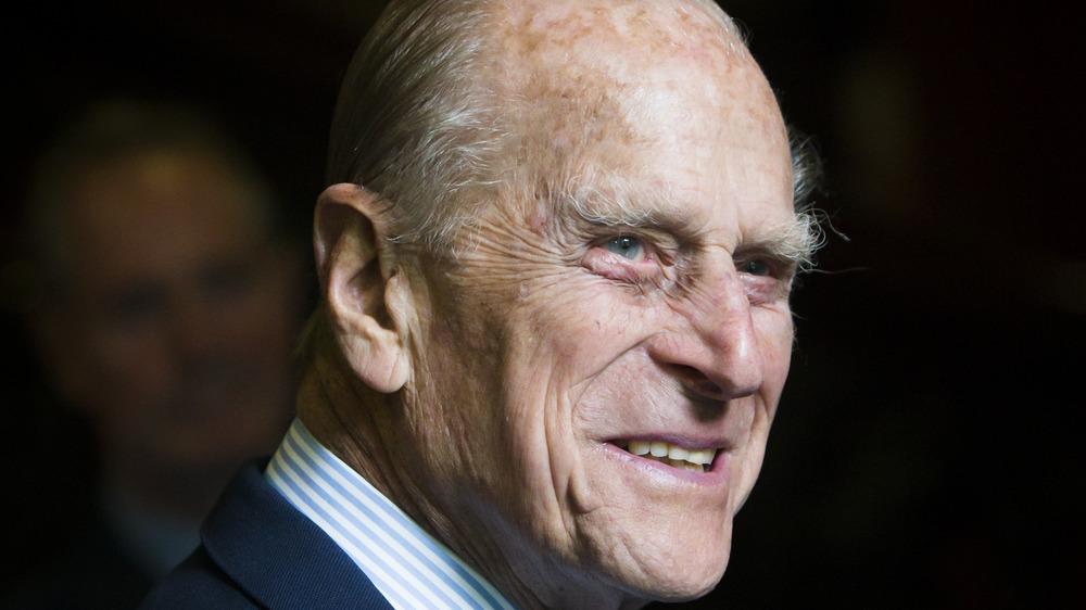 Prince Philip smiling