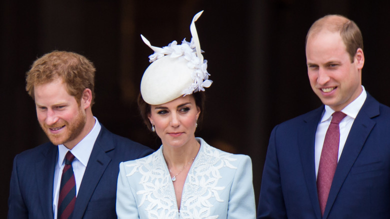 Prince Harry, Kate Middleton, and Prince William