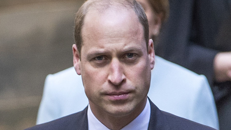 Prince William during a public outing