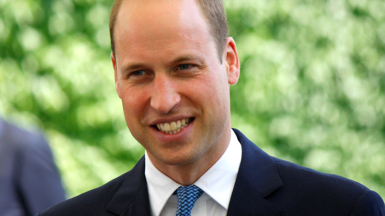 Prince William smiling