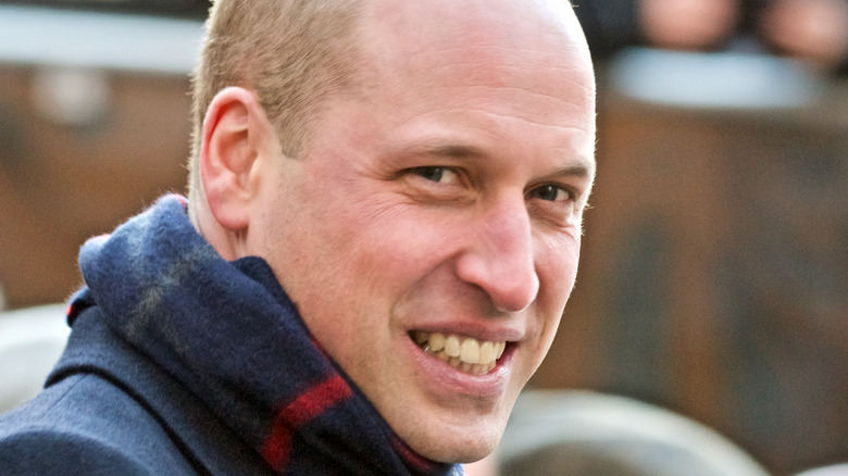 Prince William smiling