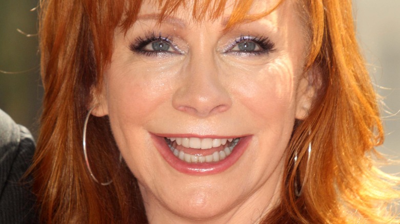 Reba McEntire smiling