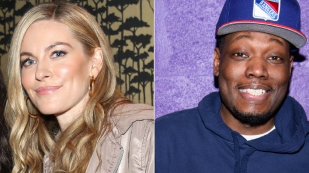 Split image of Leah McSweeney and Michael Che