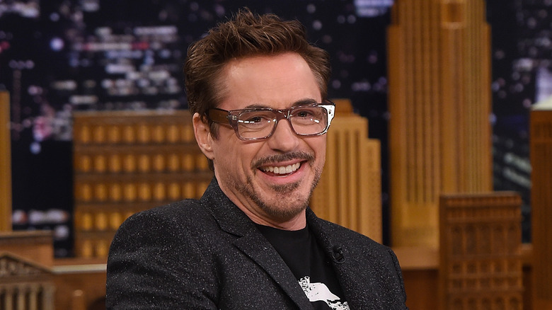 Robert Downey, Jr. smiling