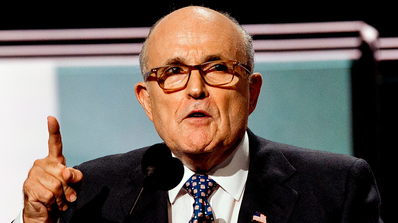 Rudy Giuliani speaking