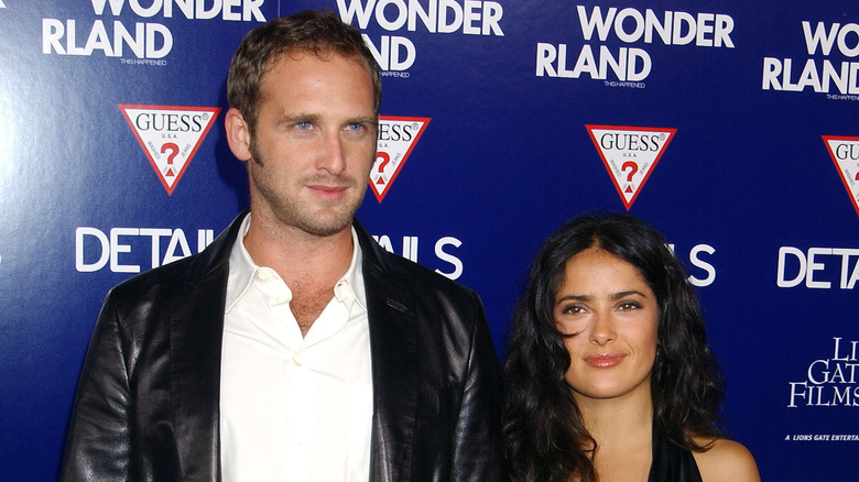 Josh Lucas and Salma Hayek red carpet